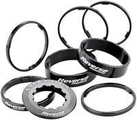 Reverse Single Speed Spacer Kit zwart – aktuelle Variante