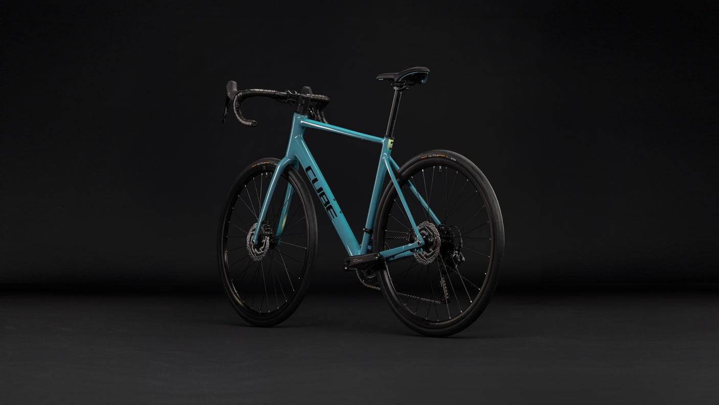 Cube Attain Pro  surfblue´n´black (2027)