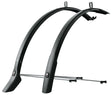 SKS Velo 42 Urban spatborden met stangen zwart