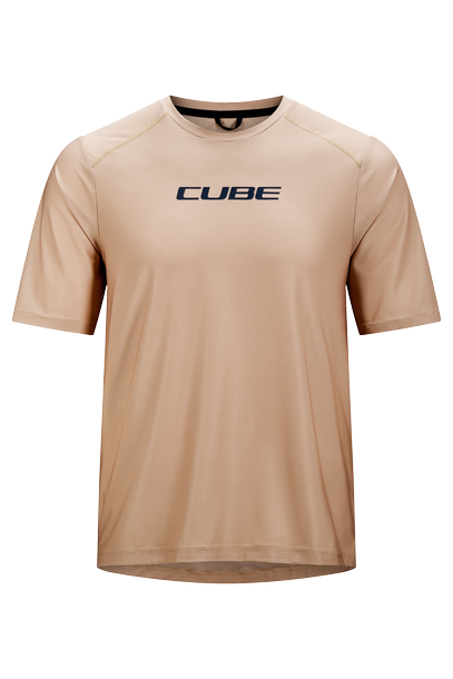 Cube functioneel shirt korte mouw bordeaux