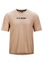 Cube functioneel shirt korte mouw bordeaux