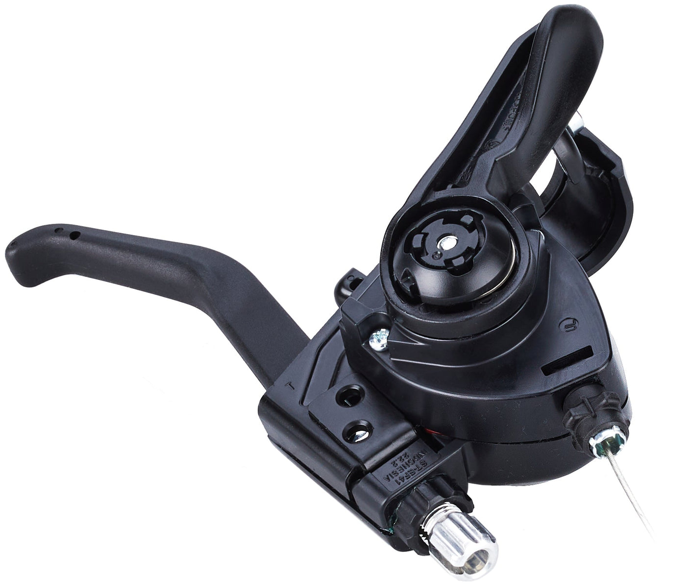 Shimano ST-EF41 schakelpook/remhendel links 3s zwart