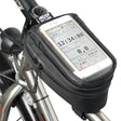 NC-17 Connect Smartphone Tas voor bovenbuis, klittenbandsluiting zwart uni