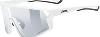 Uvex Skyryse V fietsbril White Matt / Lightmirror Silver – aktuelle Variante