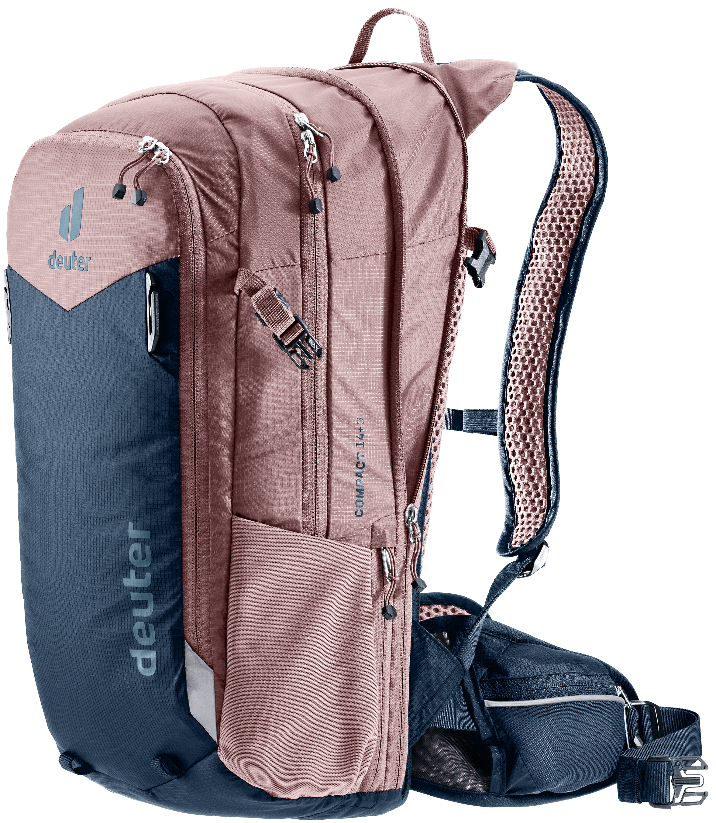 deuter Compact 14+3 fietsrugzak ink-ashrose