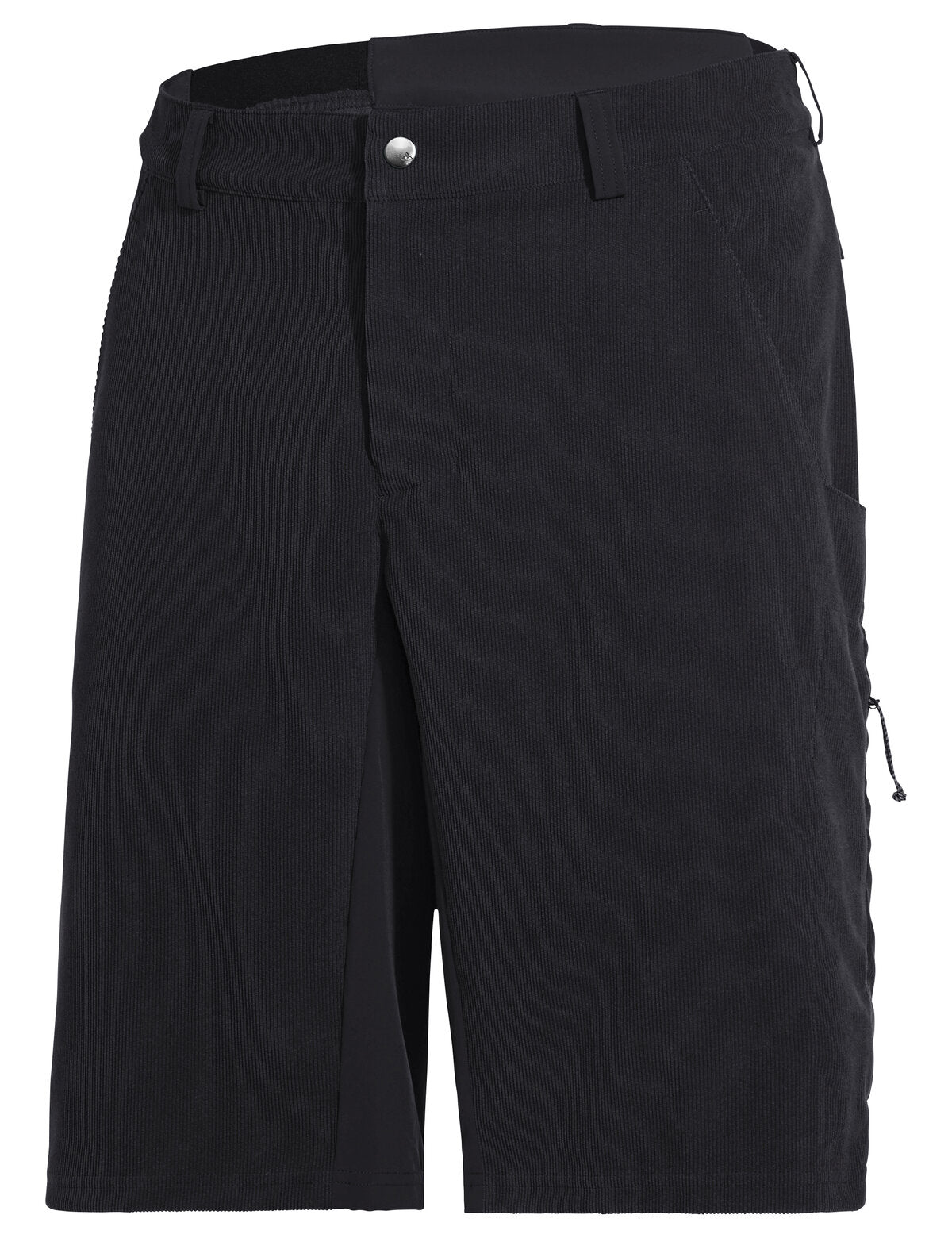 VAUDE Heren Loamer Base Cord Shorts zwart