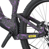 Scott Ransom 920 carbon zwart/crackle paars