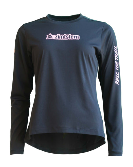 Zimtstern Corez MTB Shirt LS Dames Pirate Black