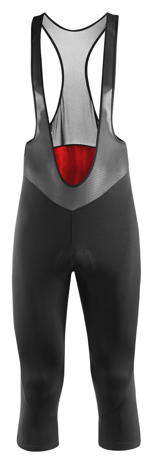 Löffler M 3/4 Bike Bib Tights Basic Gel Zwart