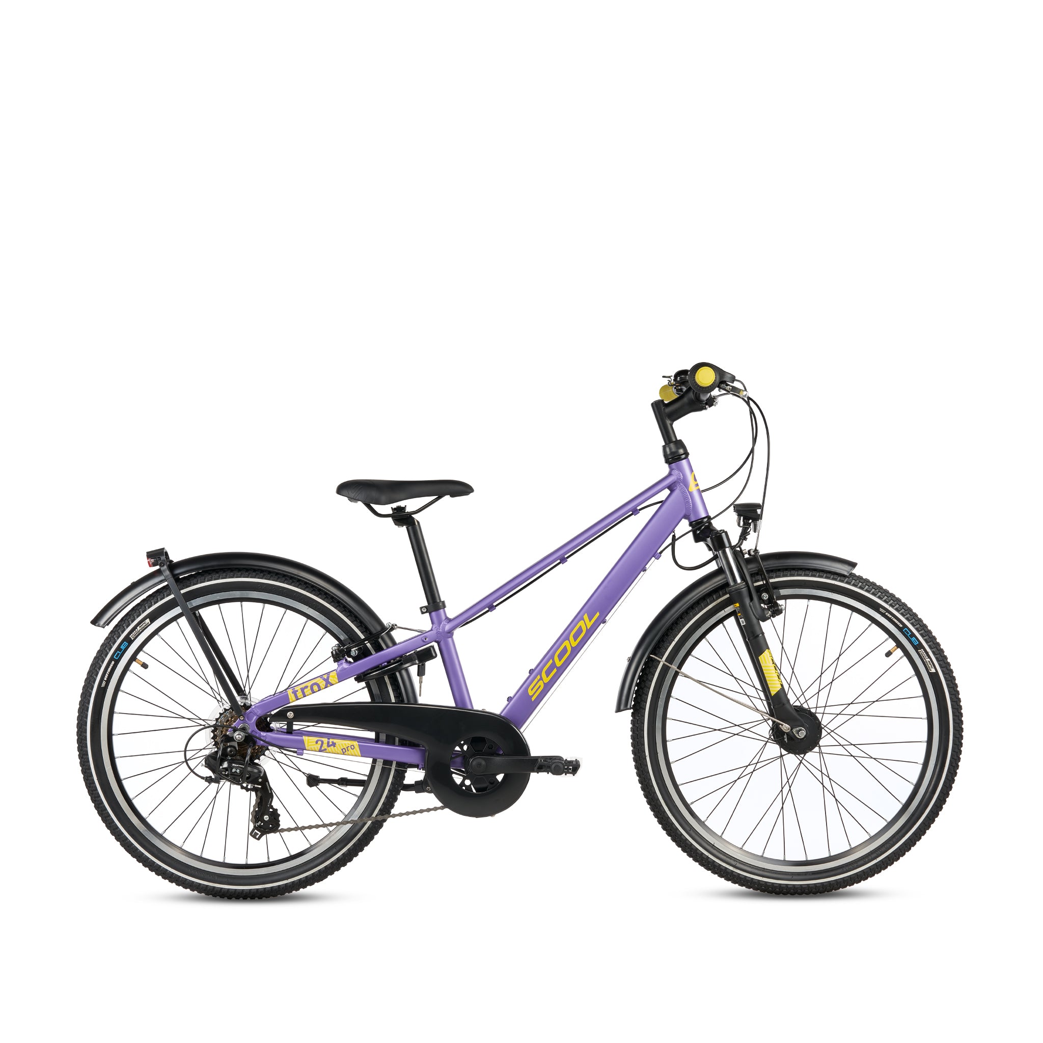 S'cool troX Pro 24-K7 Parel Violet/Geel