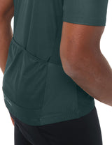 VAUDE Heren Posta HZ Tricot II deep pond/wit