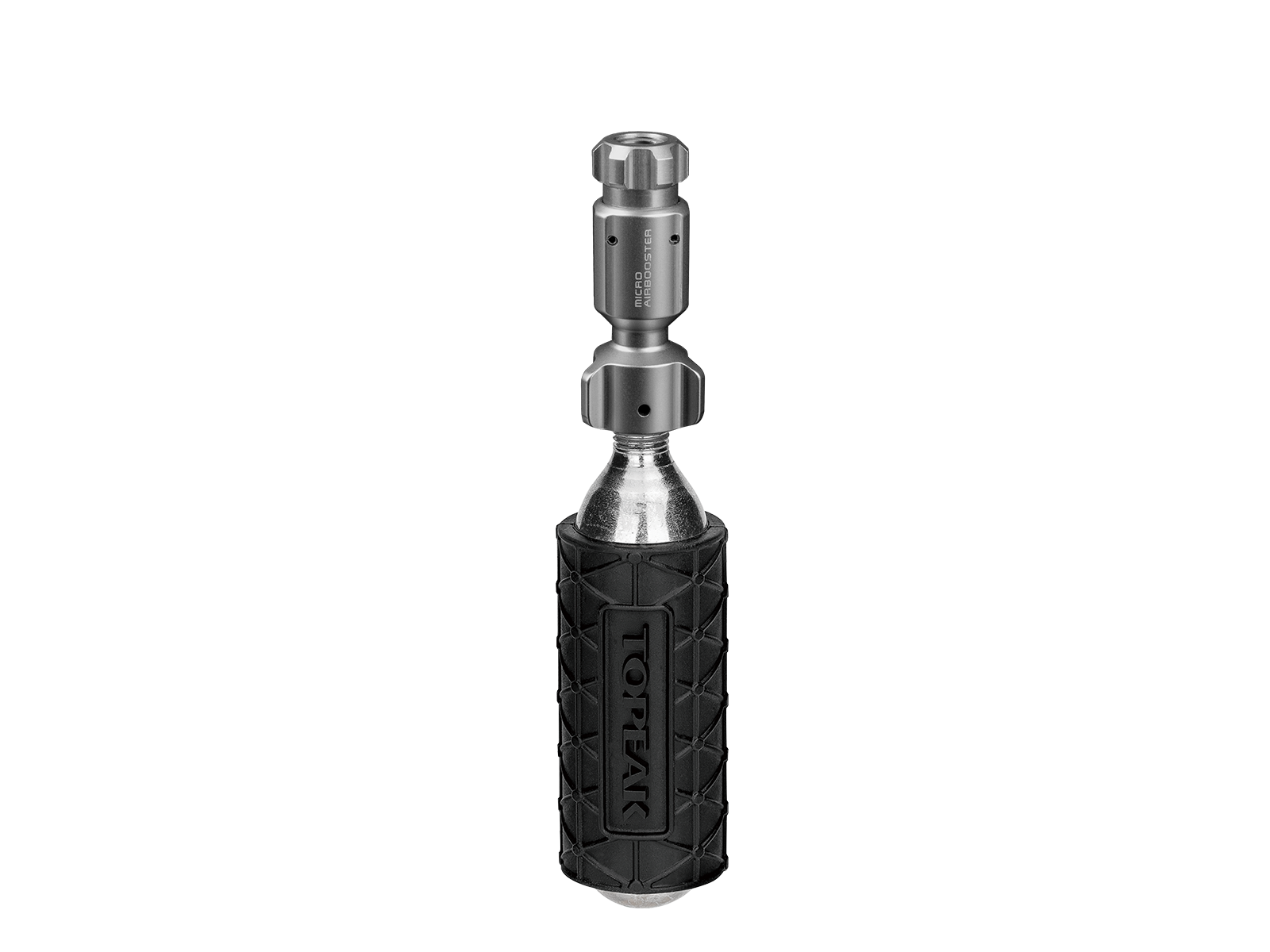 Topeak Micro AirBooster CO2 Pomp 16g zilver