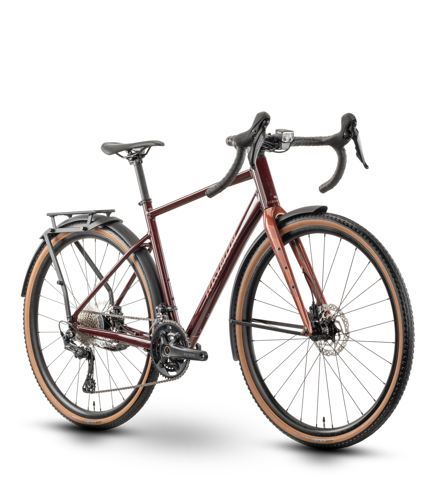 Raymon Territ Pro Street kastanjebruin/steenrood