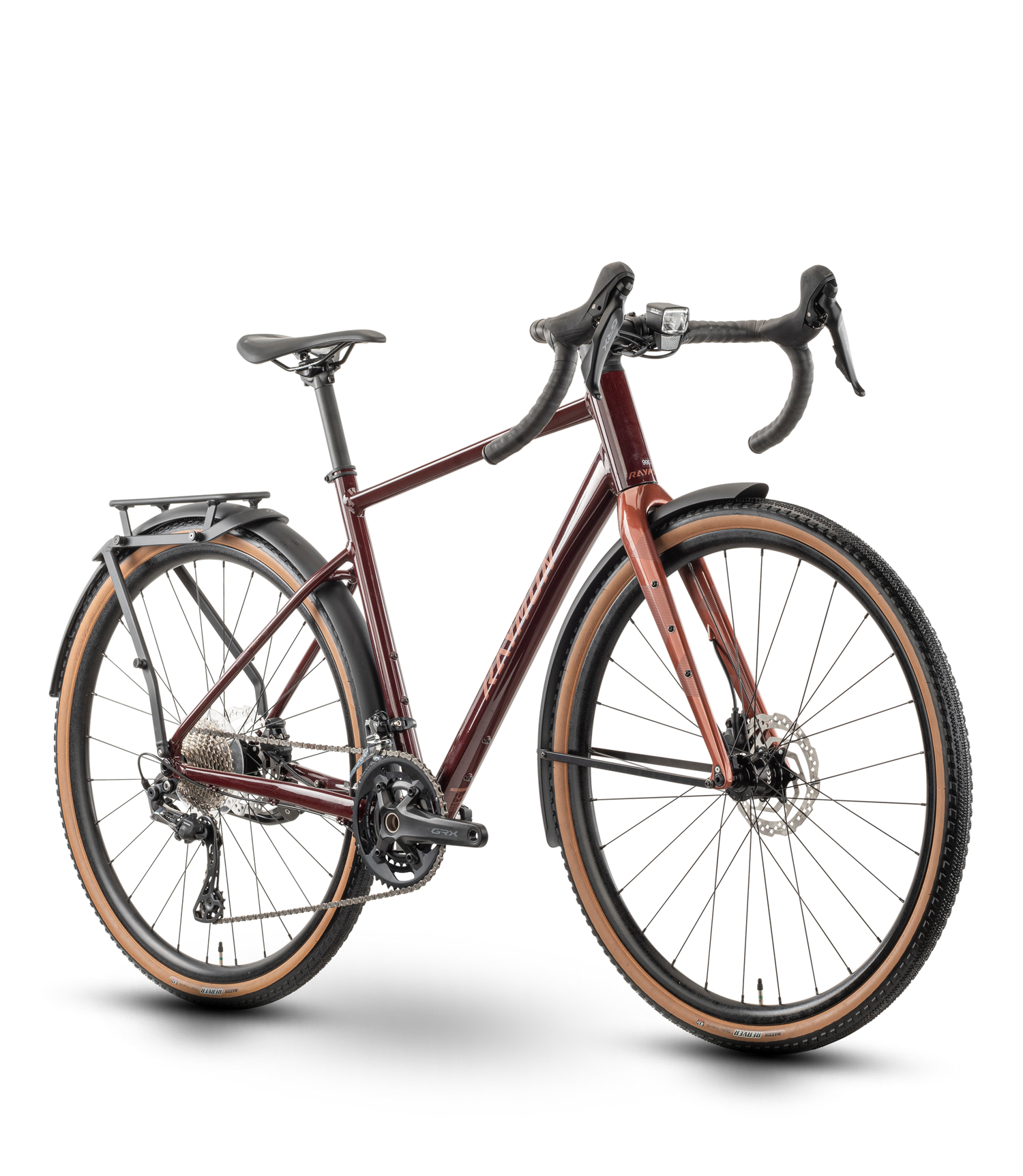 Raymon Territ Pro Street kastanjebruin/steenrood