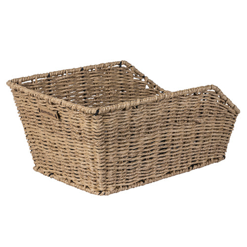 Basil Centro Rattan Look achterwielmand beige