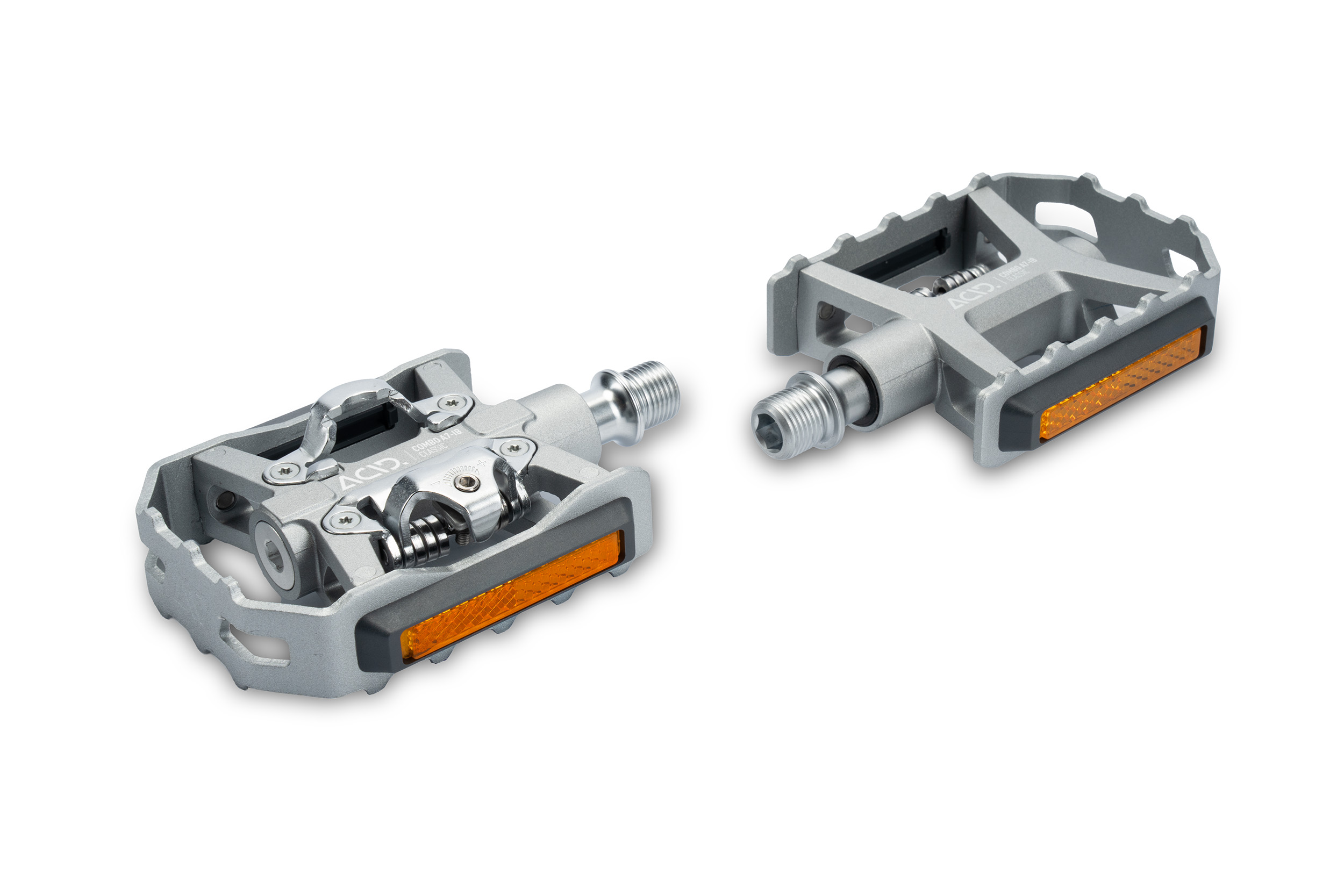 ACID Pedalen COMBO A7-IB Classic zilver
