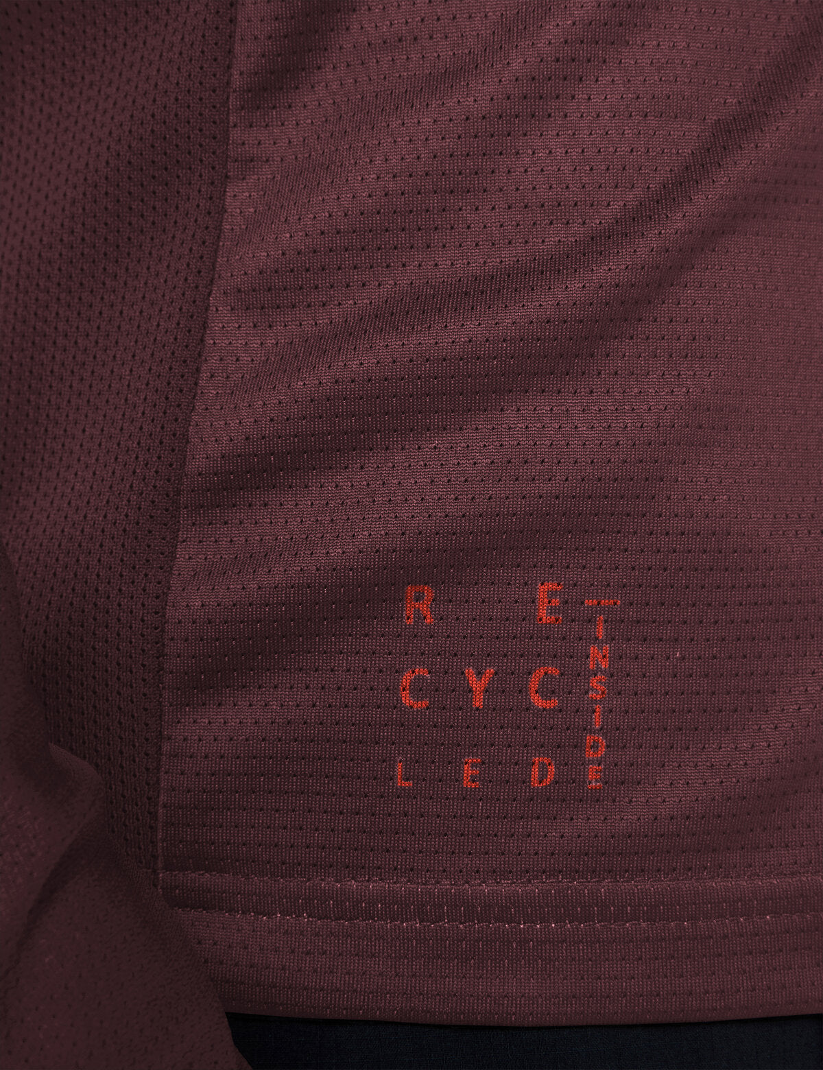 VAUDE Heren Moab LS T-Shirt VI glowing red/black