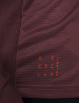 VAUDE Heren Moab LS T-Shirt VI glowing red/black