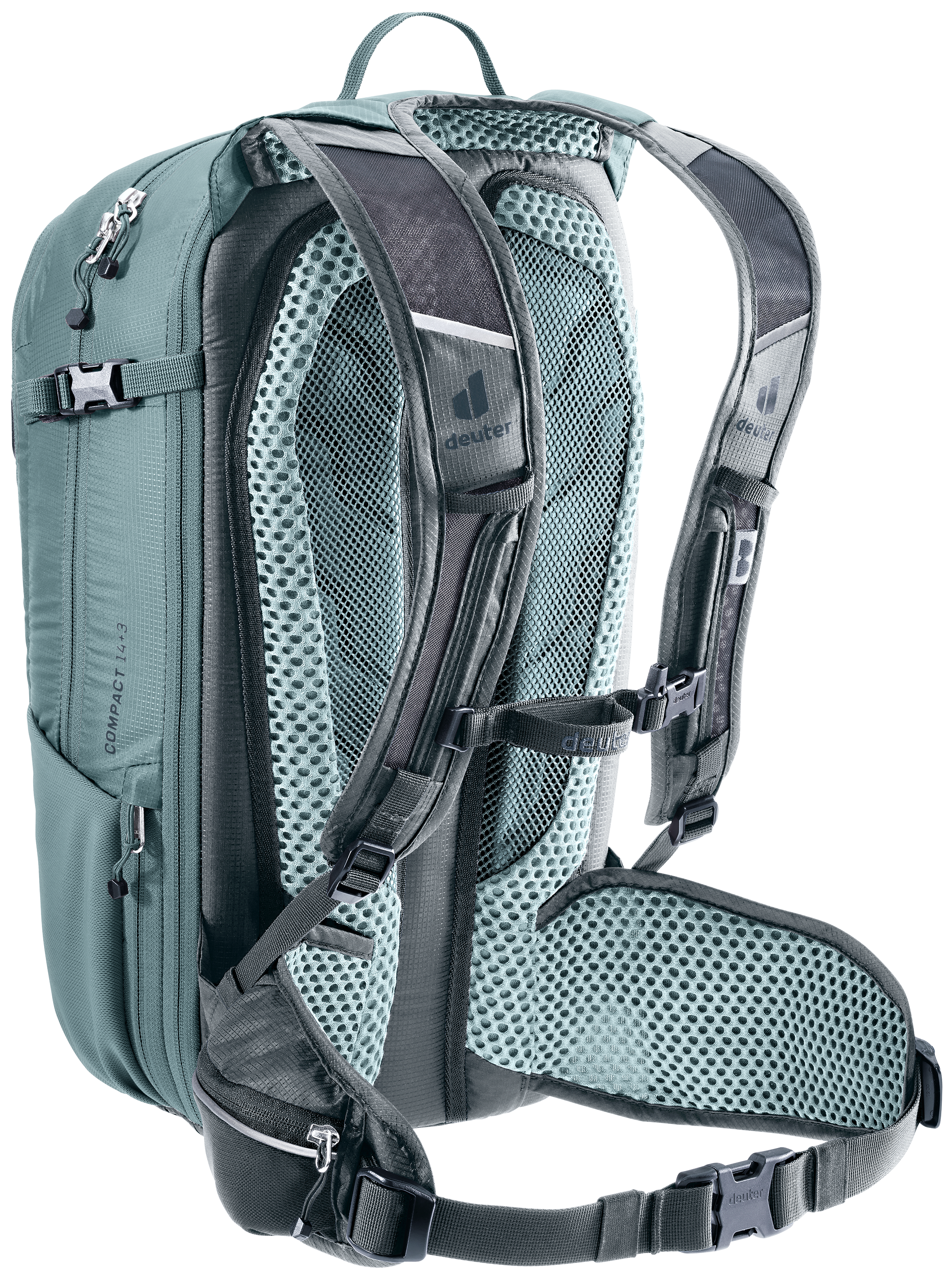 deuter Compact 14+3 fietsrugzak graphite-shale