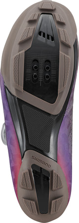 Shimano RX600W Gravel-schoenen Dames grijs/paars