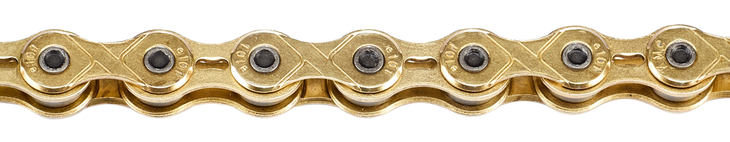 KMC X101 Ketting 1-speed goud