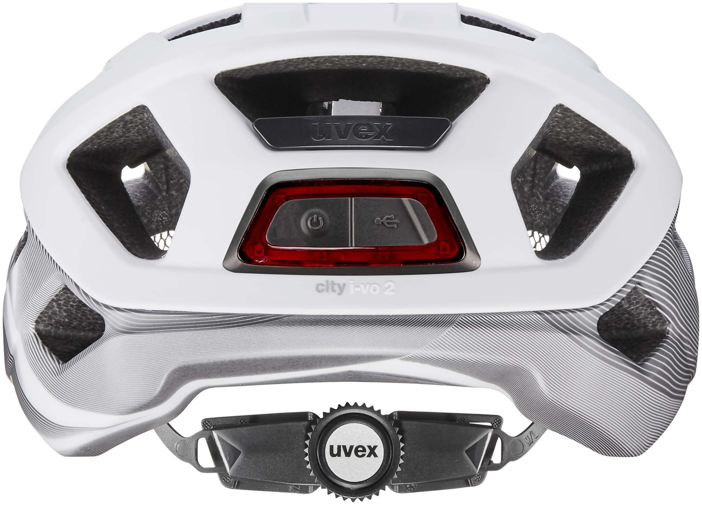 uvex City I-Vo 2 City-helm Wit-Zilver Mat