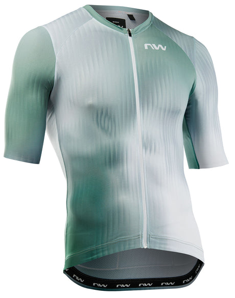 Northwave Blade Jersey Korte Mouw Wit/Wiergroen
