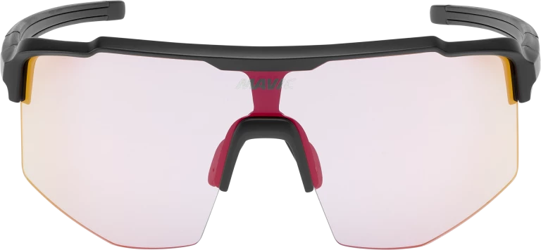 Mavic MVS SHIELD zonnebril zwart / rood fotocromatisch