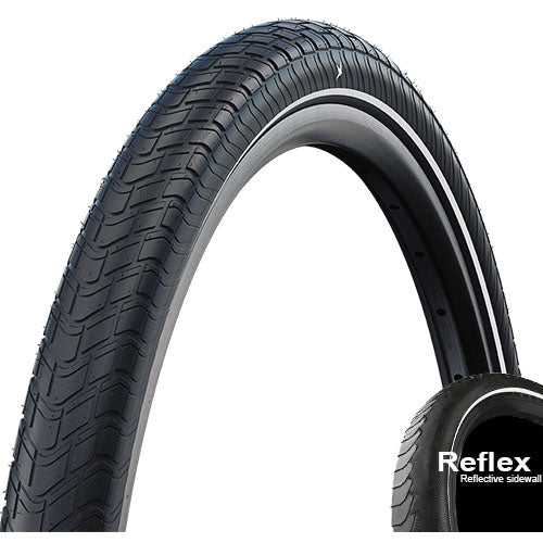 Schwalbe MOTION BIG APPLE RaceGuard ADDIX E-25 reflex zwart