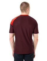 VAUDE Heren Moab T-shirt VI glowing red/black