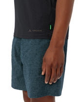 VAUDE Heren Fietser T-shirt V zwart/zwart