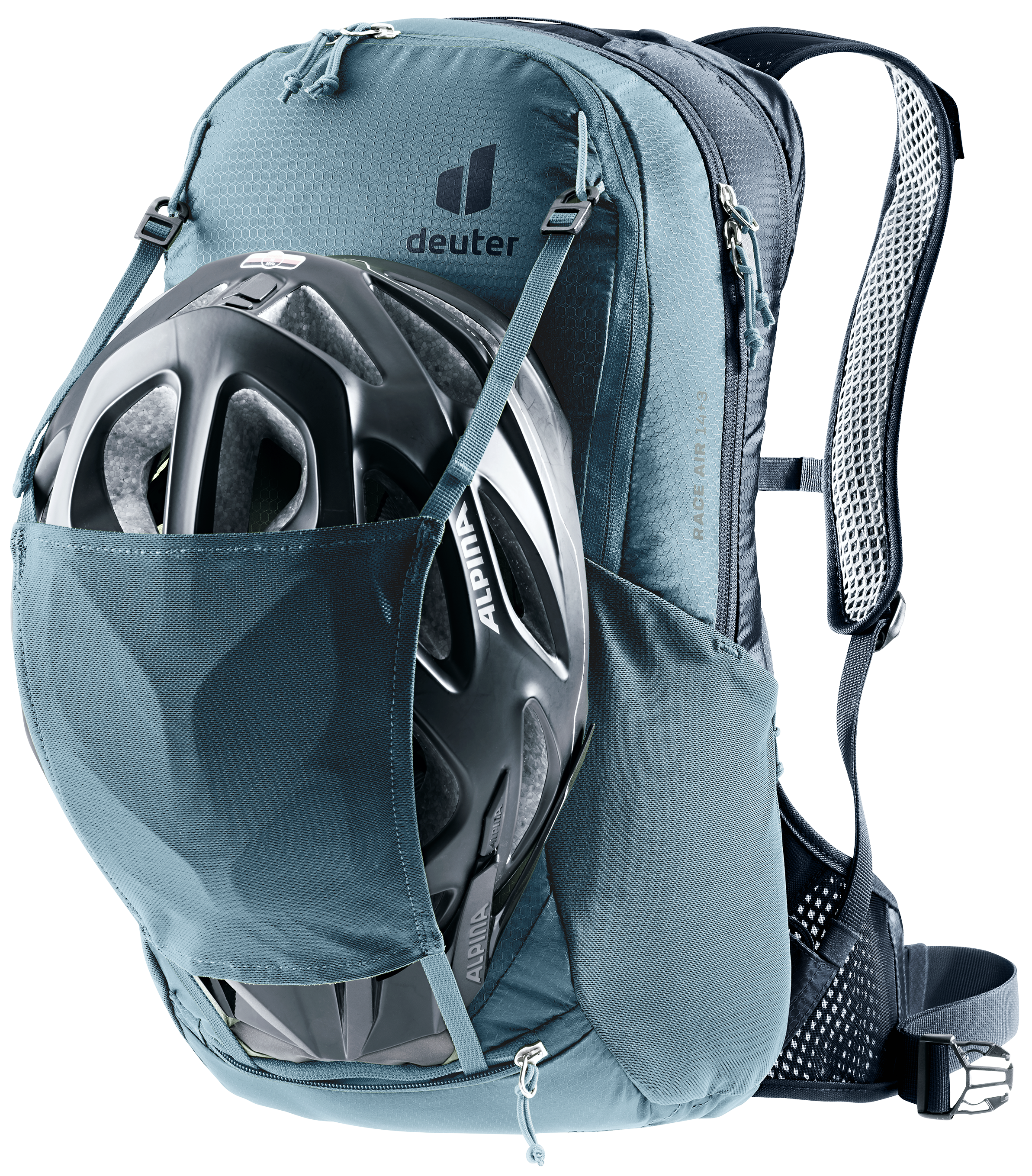 deuter Race Air 14+3 fietsrugzak blauw