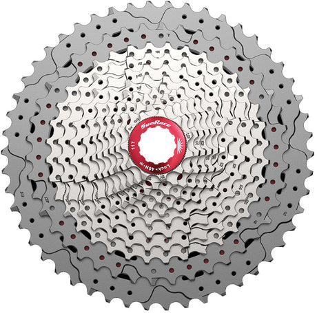 SunRace CSMX80 cassette 11-51T 11-speed zilver