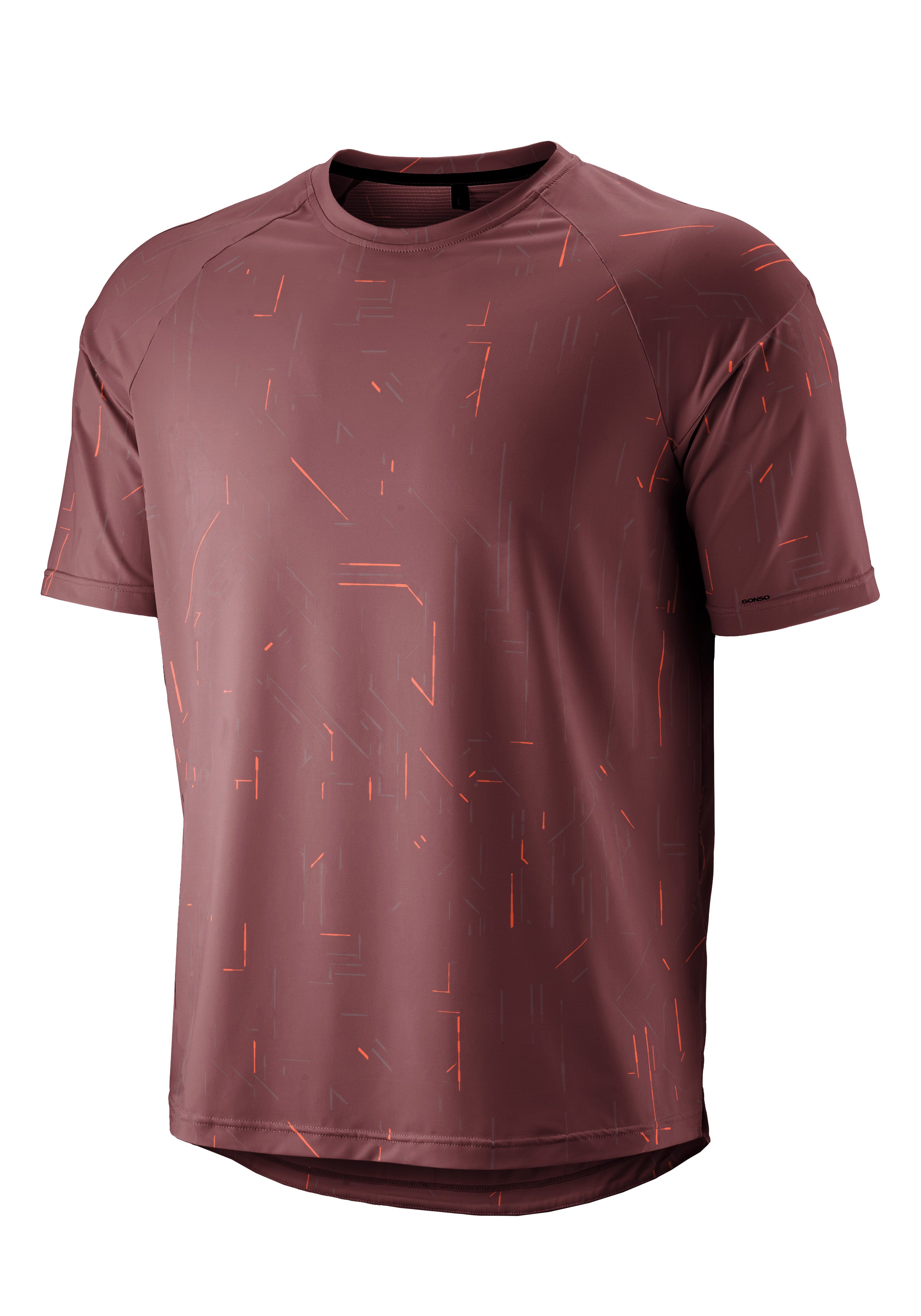 Gonso Trail Jersey M cherokee baksteen