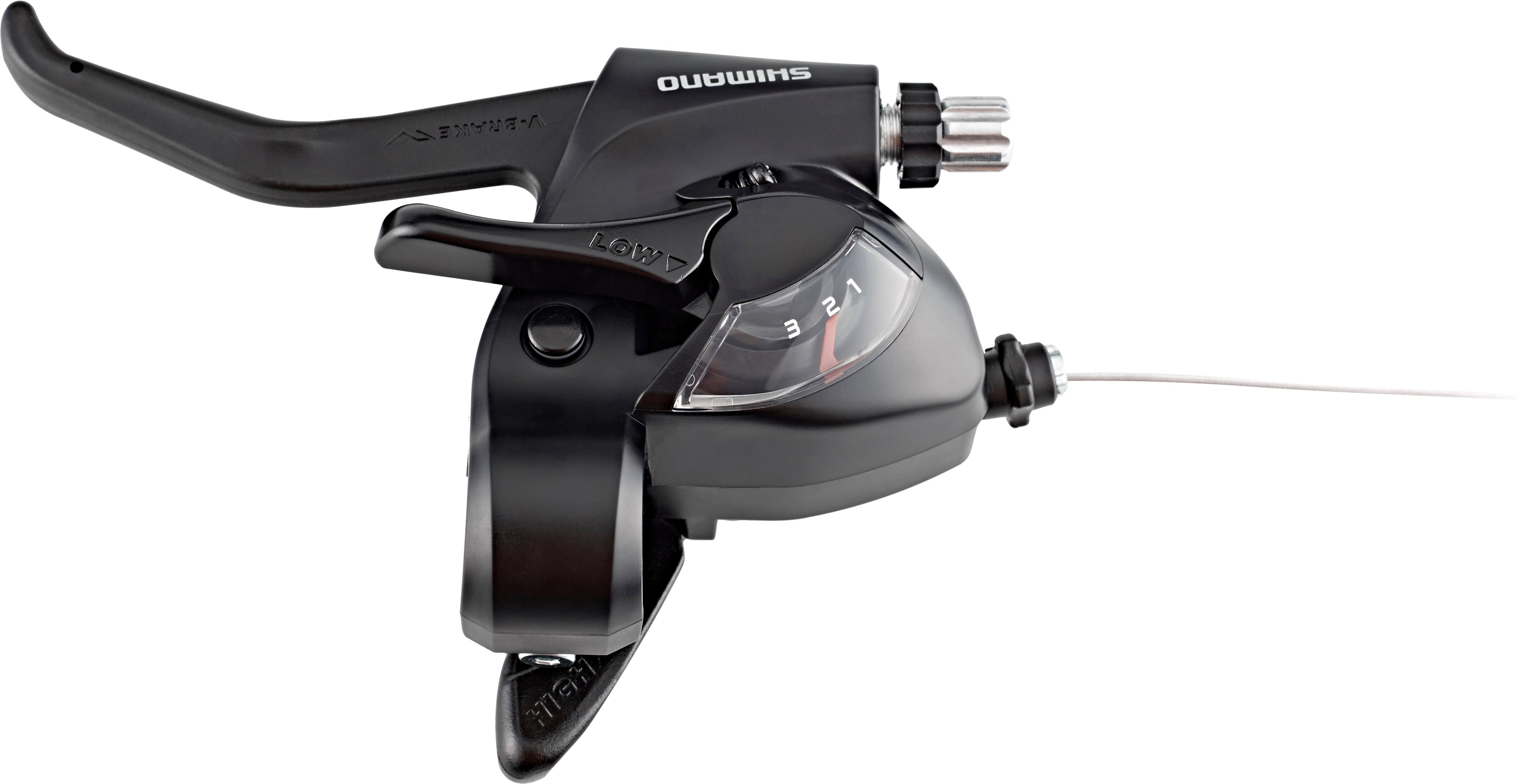 Shimano ST-EF41 schakelpook/remhendel links 3s zwart