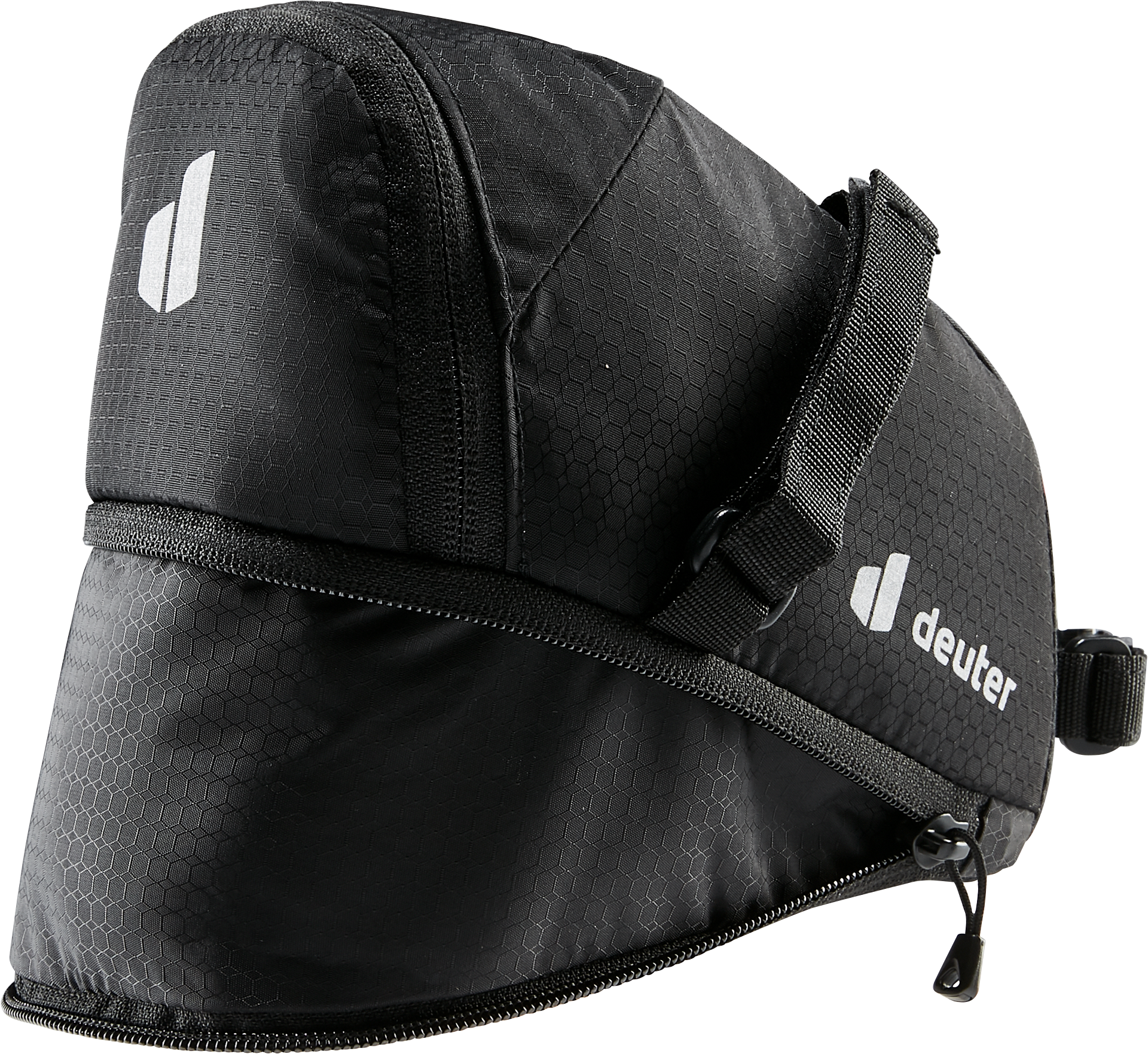 deuter Bike Bag 1,1l + 0,3l zadeltas zwart