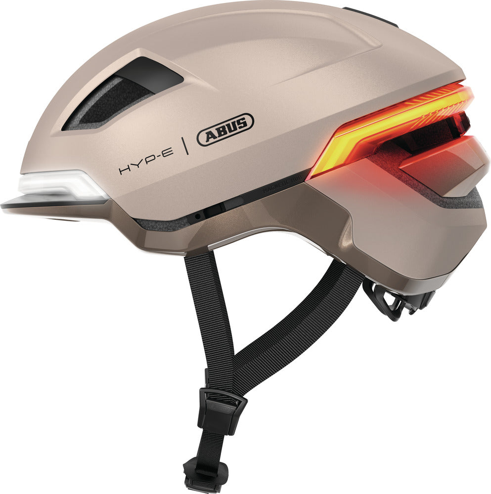 ABUS HYP-E Helm Urban champagne goud
