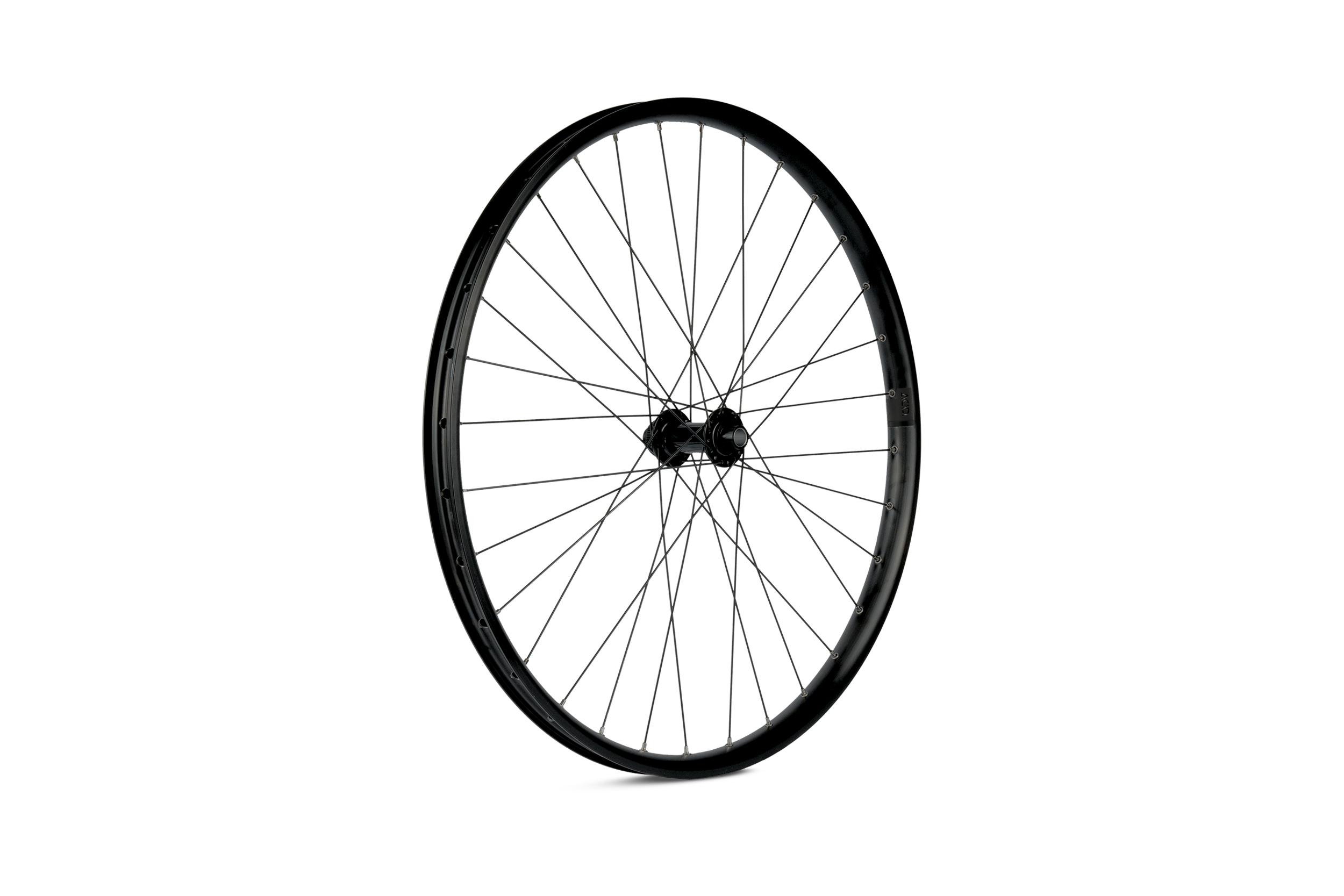 ACID Voorwiel Road Race HPA 622x23 12x100 TA J-Bend CL 28H zwart, wit