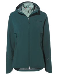VAUDE Dames Yaras 3in1 Jas | Fietswinterjas Dames | groen – aktuelle Variante