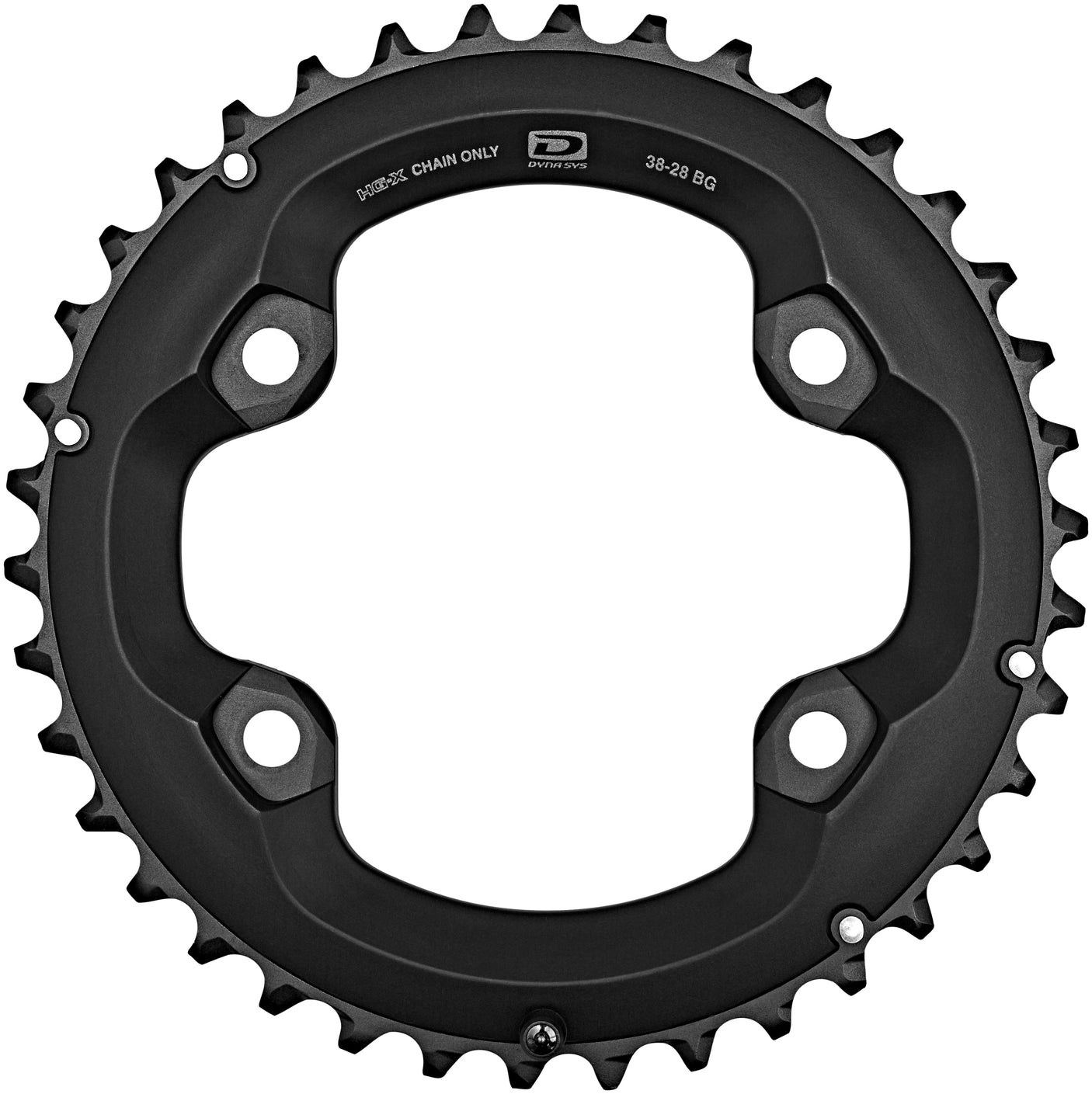 Shimano Deore FC-M6000-2 kettingblad 10-speed BG zwart