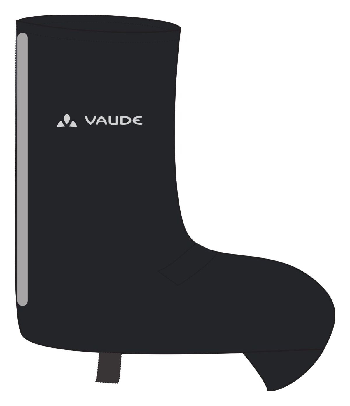 VAUDE korte gaiters zwart