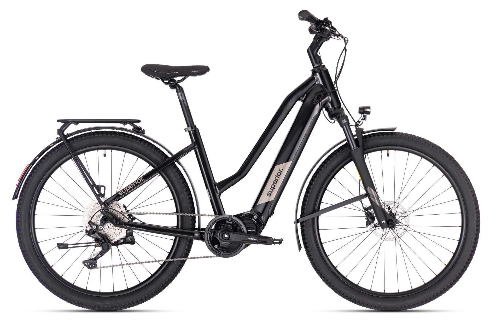 Superior eRX 6.4 MS 630Wh Glanz Zwart