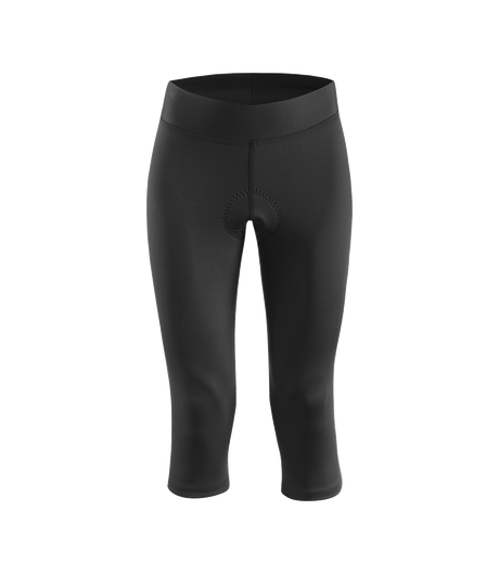 Löffler W 3/4 Fietsbroek Basic Zwart