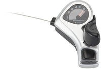 Shimano Tourney SL-TX50 duimschakelaar 6 versnellingen rechts zilver/zwart – aktuelle Variante