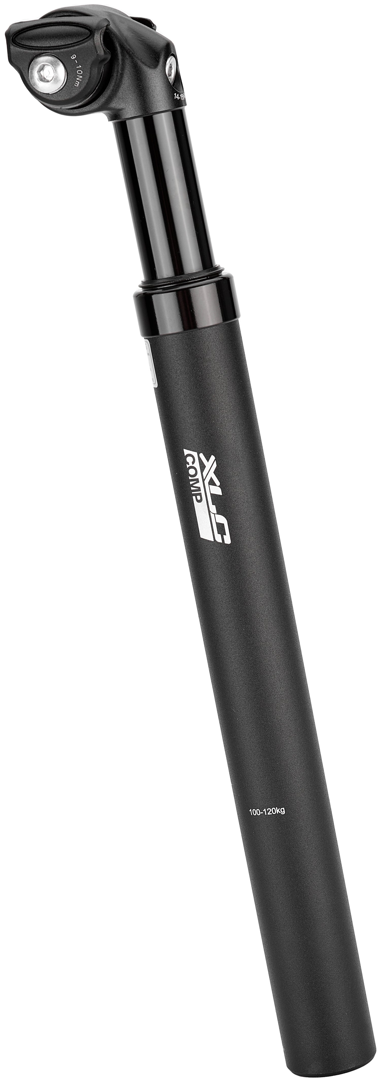 XLC Comp SP-S08 Suspension Zadelpen Ø31,6mm voor rijders van 100-120kg zwart