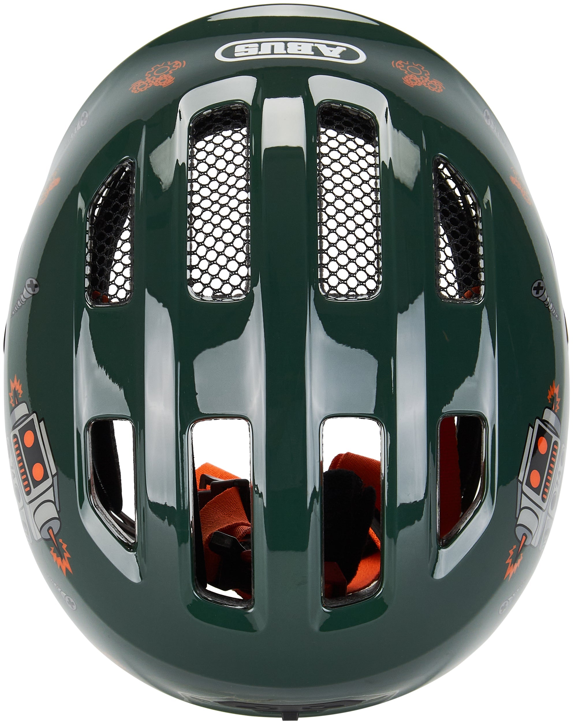 ABUS Smiley 3.0 Helm Kids groen robo