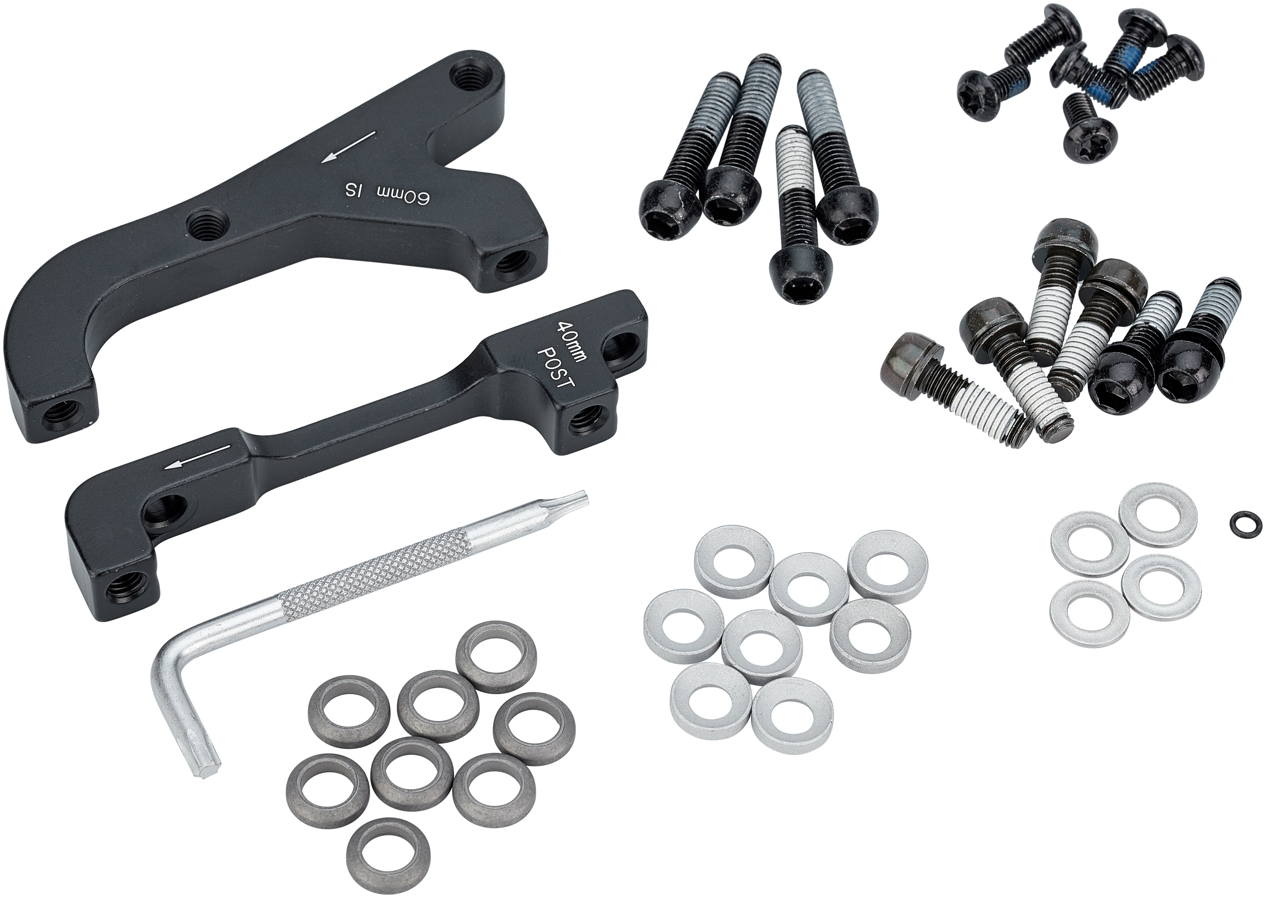 Avid kogellager 7 schijfrem voorwiel/achterwiel zwart/zilver