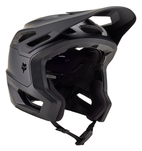 Fox Dropframe Pro MTB-helm Mat Zwart