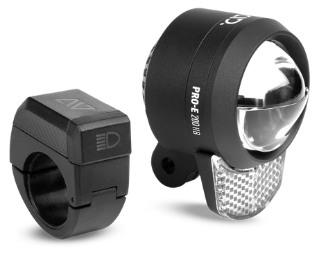 ACID E-Bike Voorlicht PRO-E 200 High Beam X-Connect black