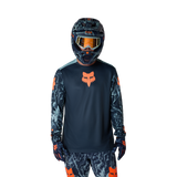 Fox Ranger LS Jersey Img Print Arctic Blue
